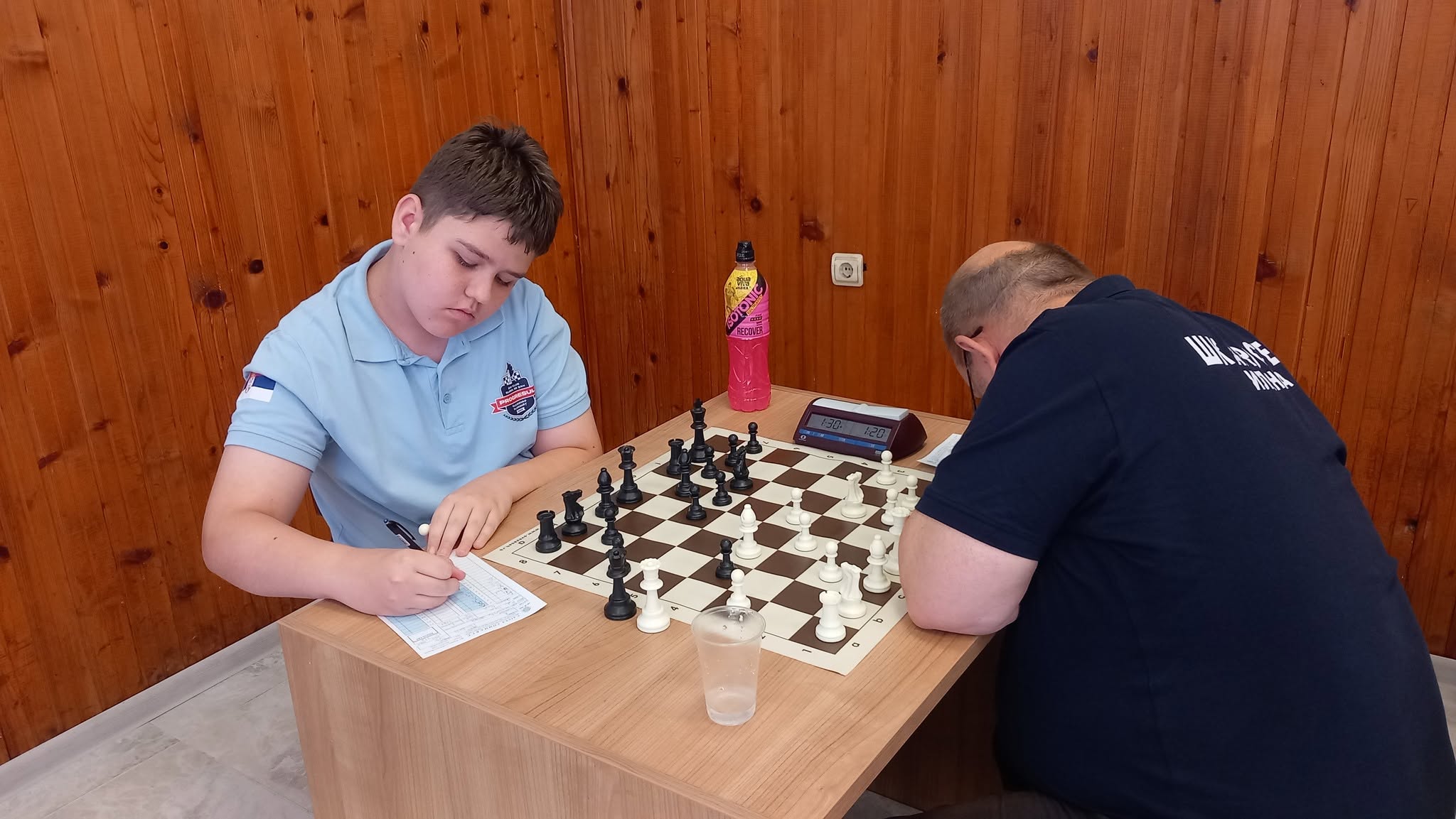 photo of chess players
