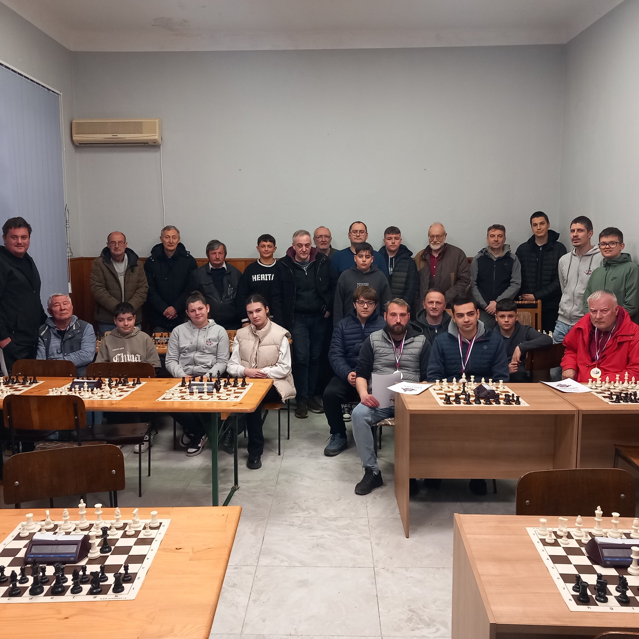 photo of chess players