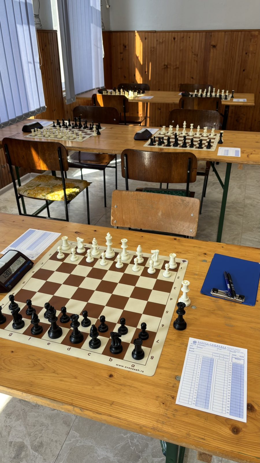 photo of chess players