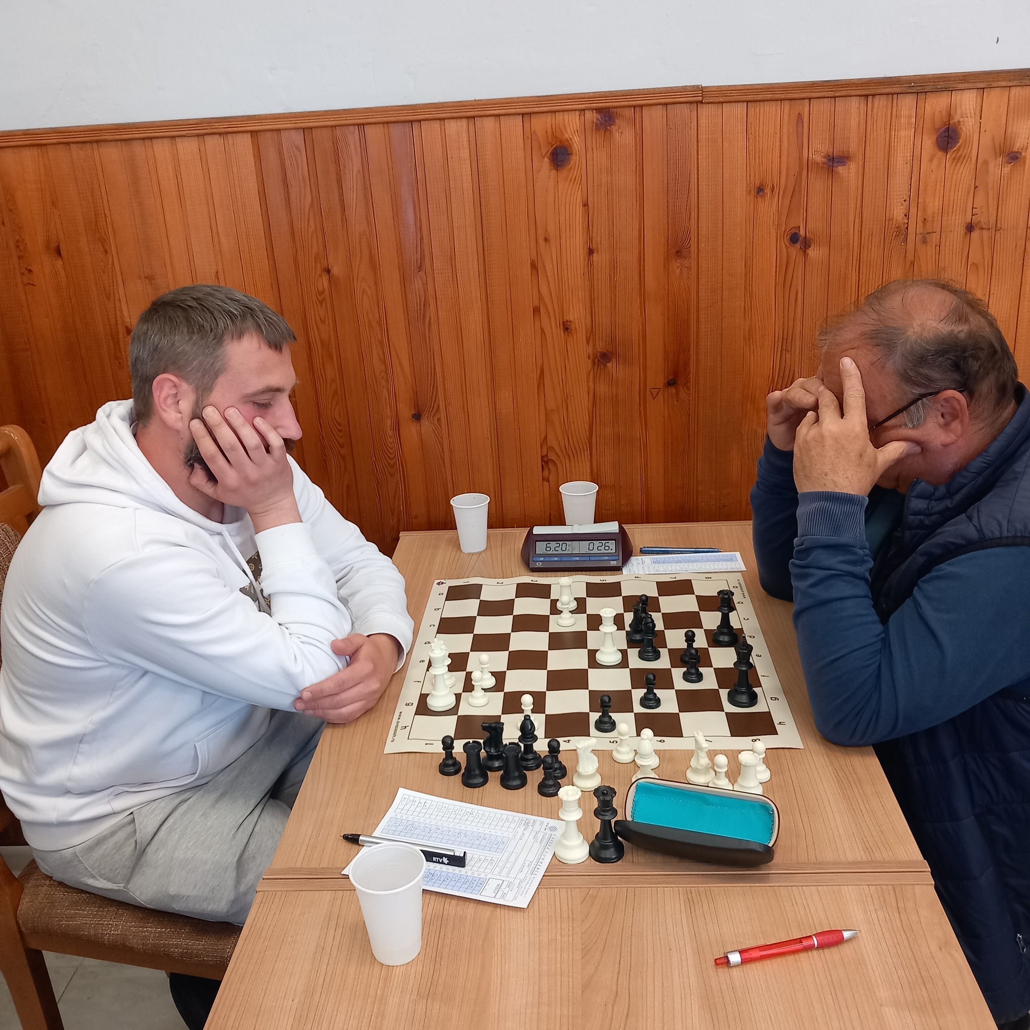 photo of chess players
