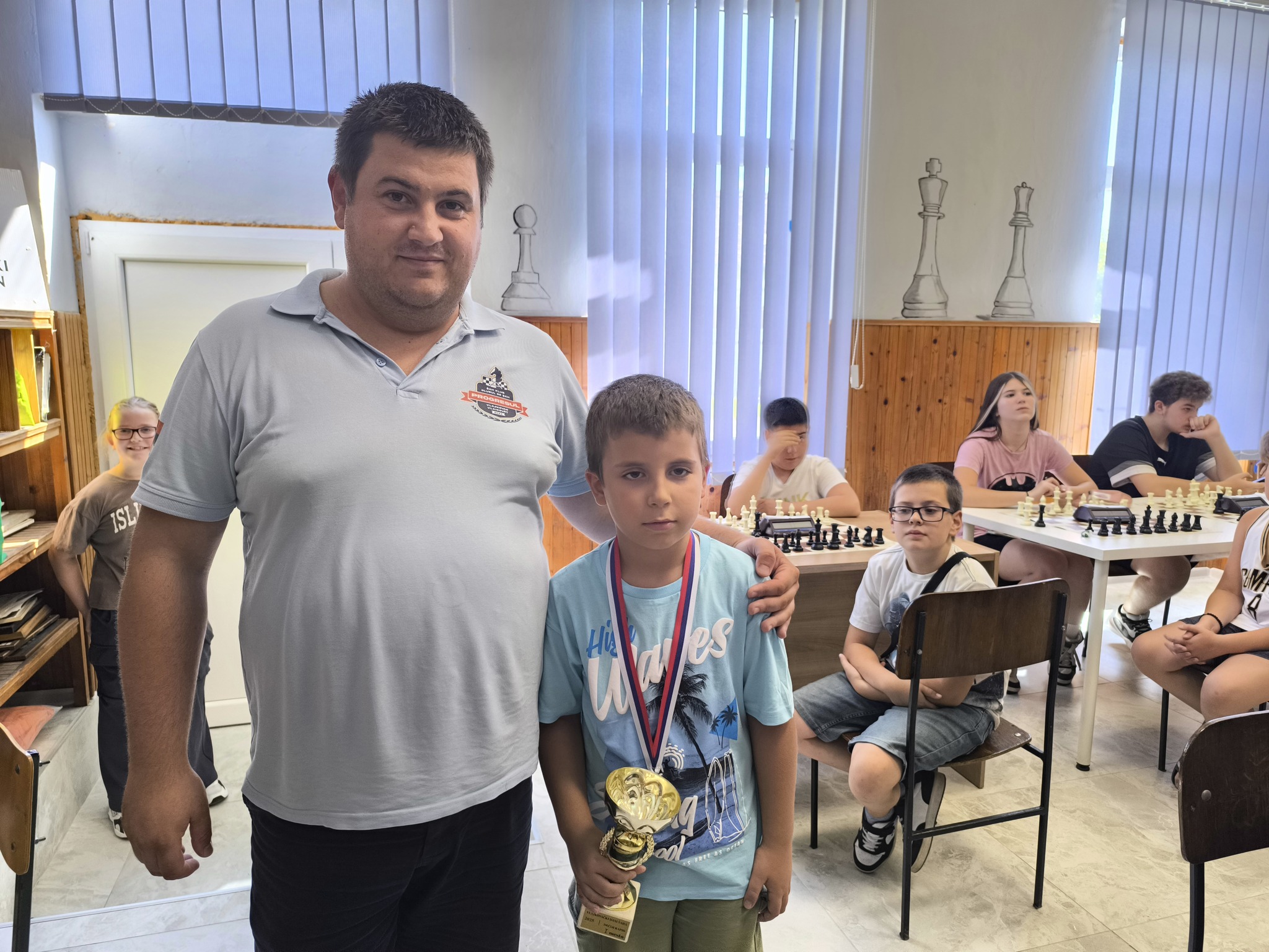 photo of chess players