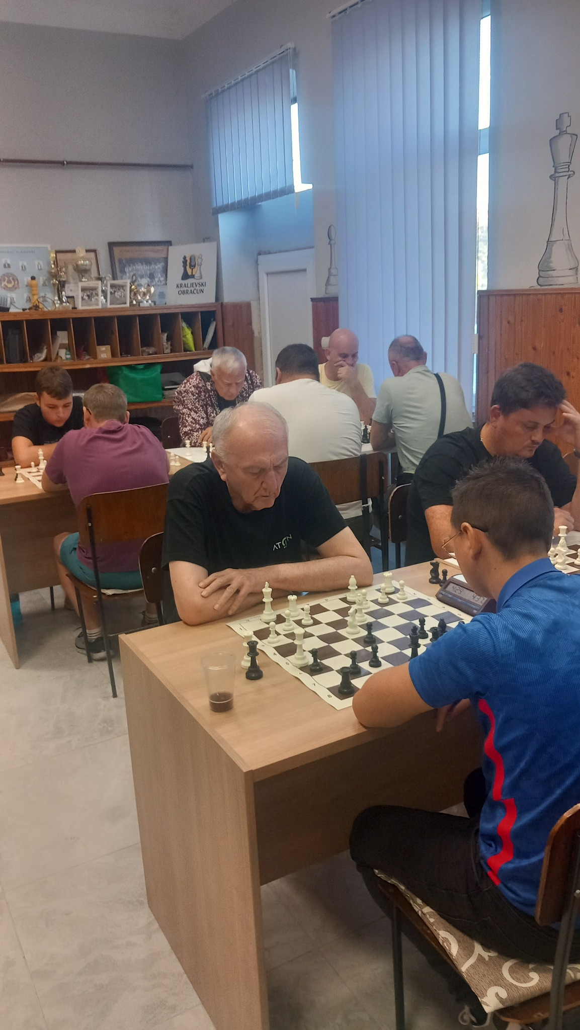 photo of chess players