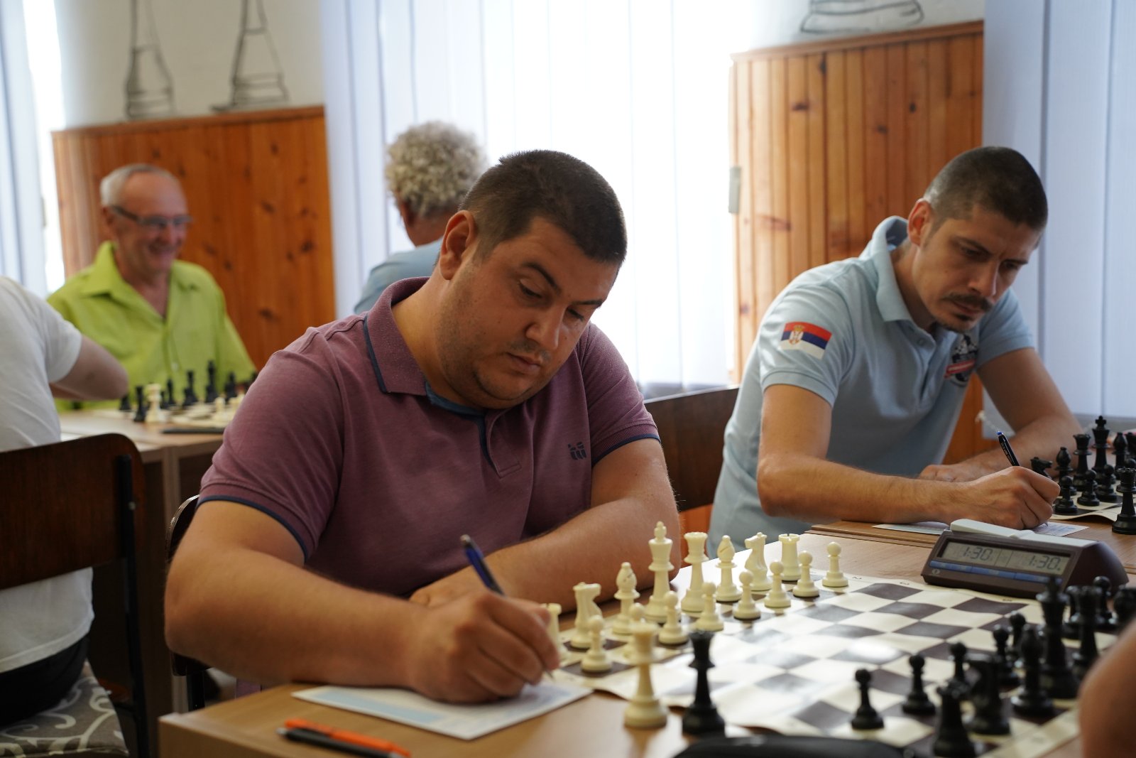 photo of chess players