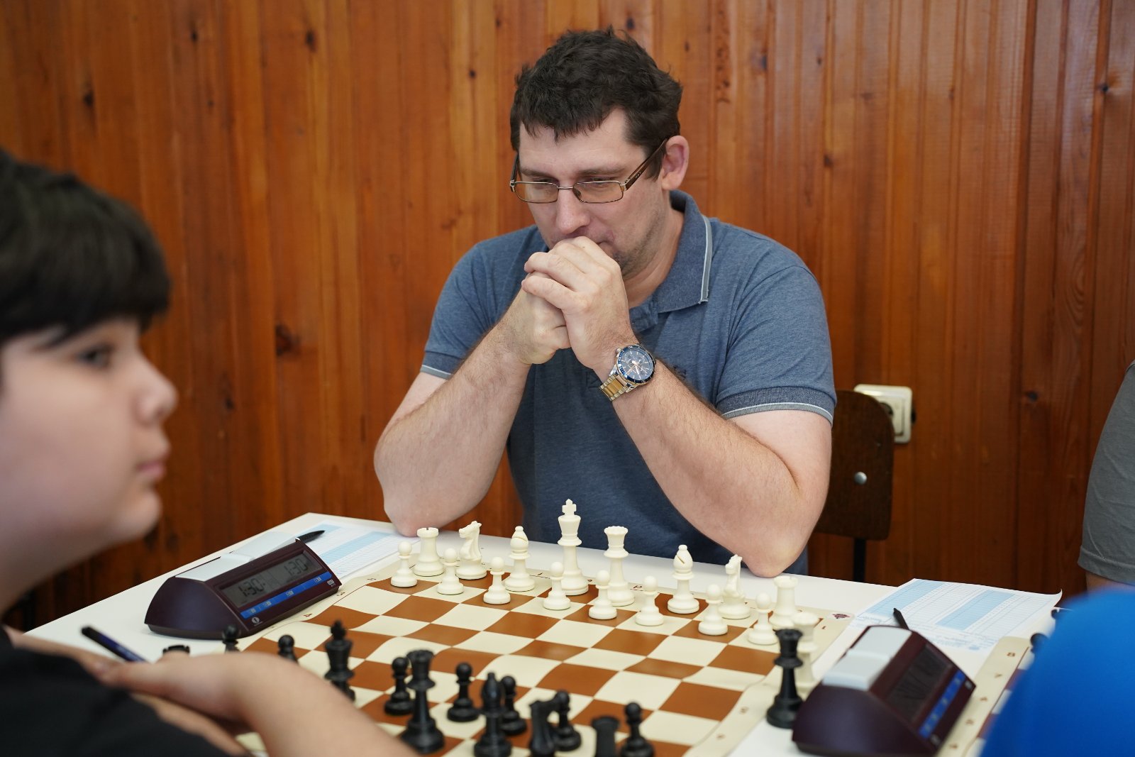photo of chess players