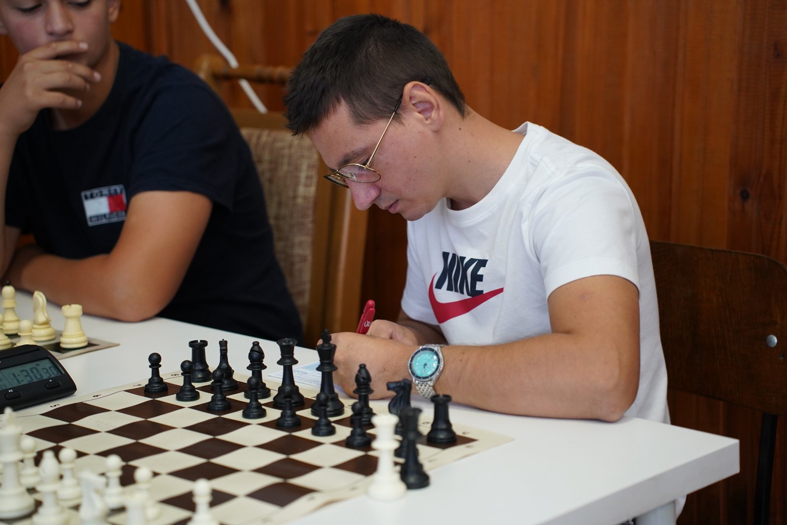 photo of chess players