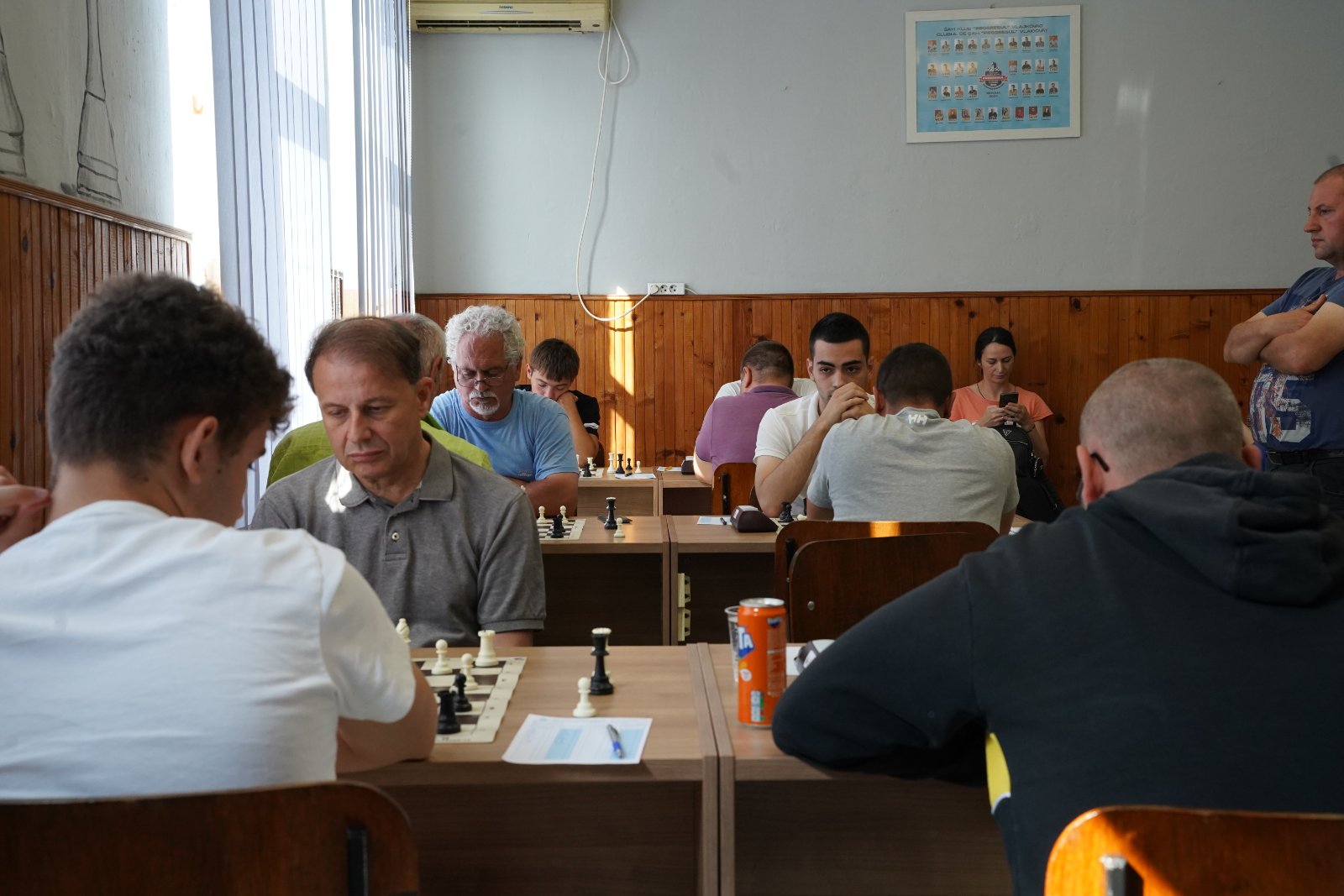 photo of chess players