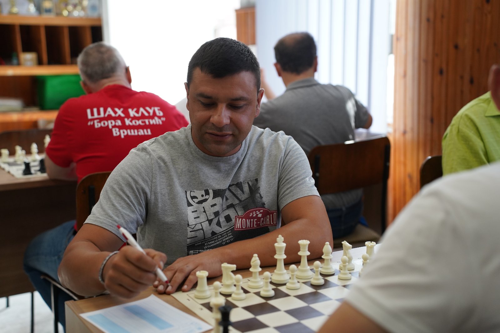 photo of chess players
