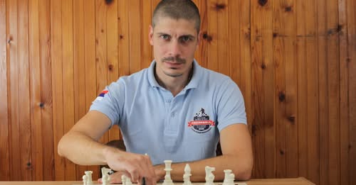 photo of chess players