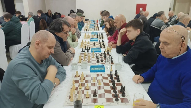 photo of chess players