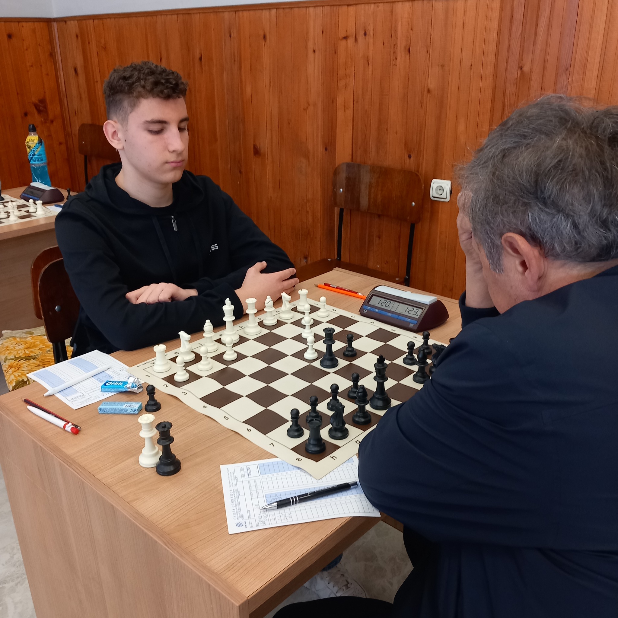 photo of chess players