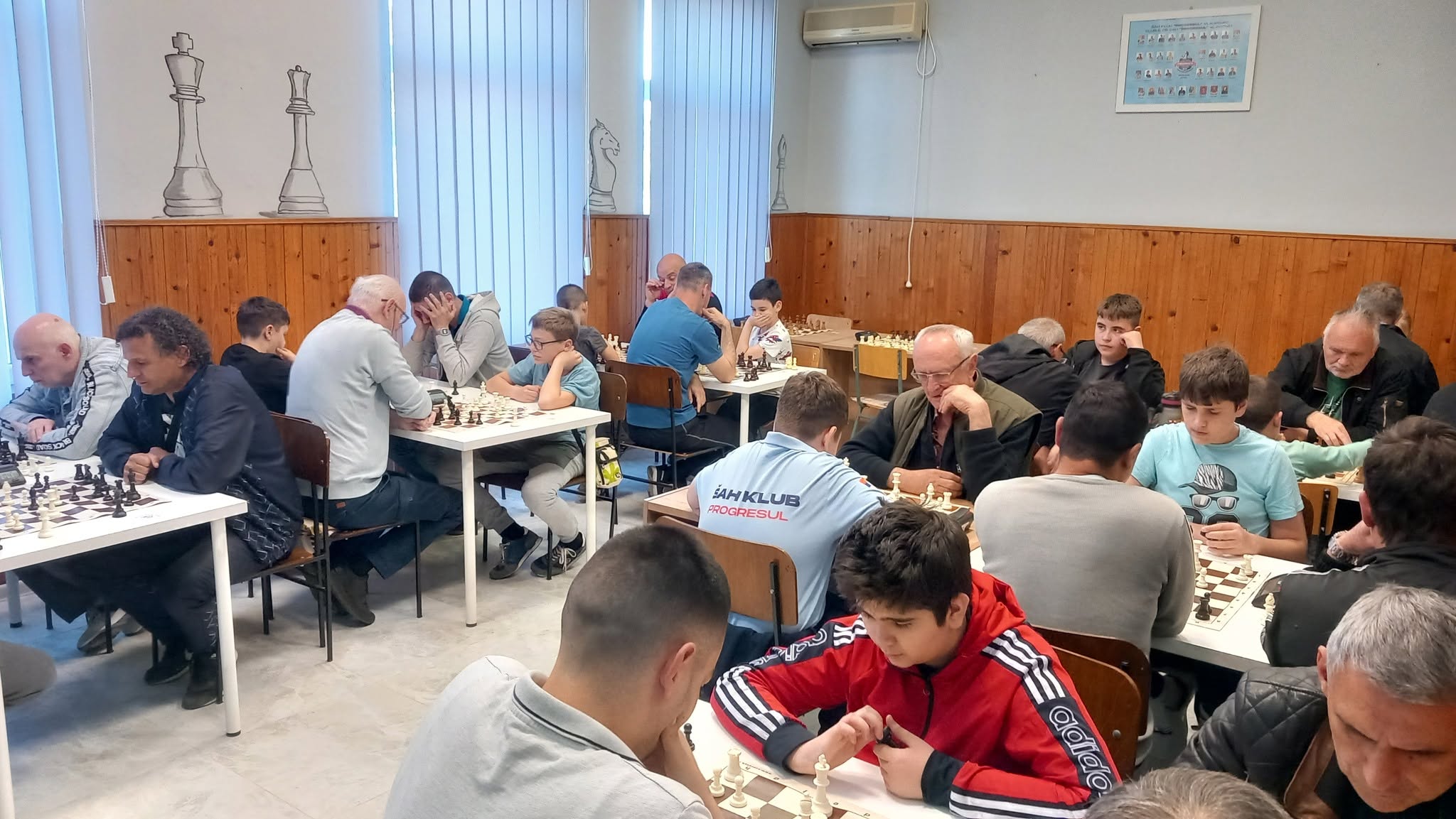 photo of chess players