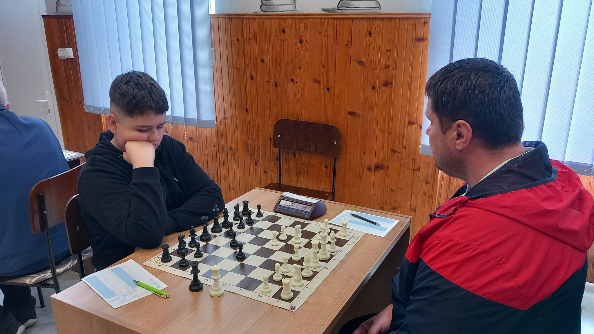 photo of chess players