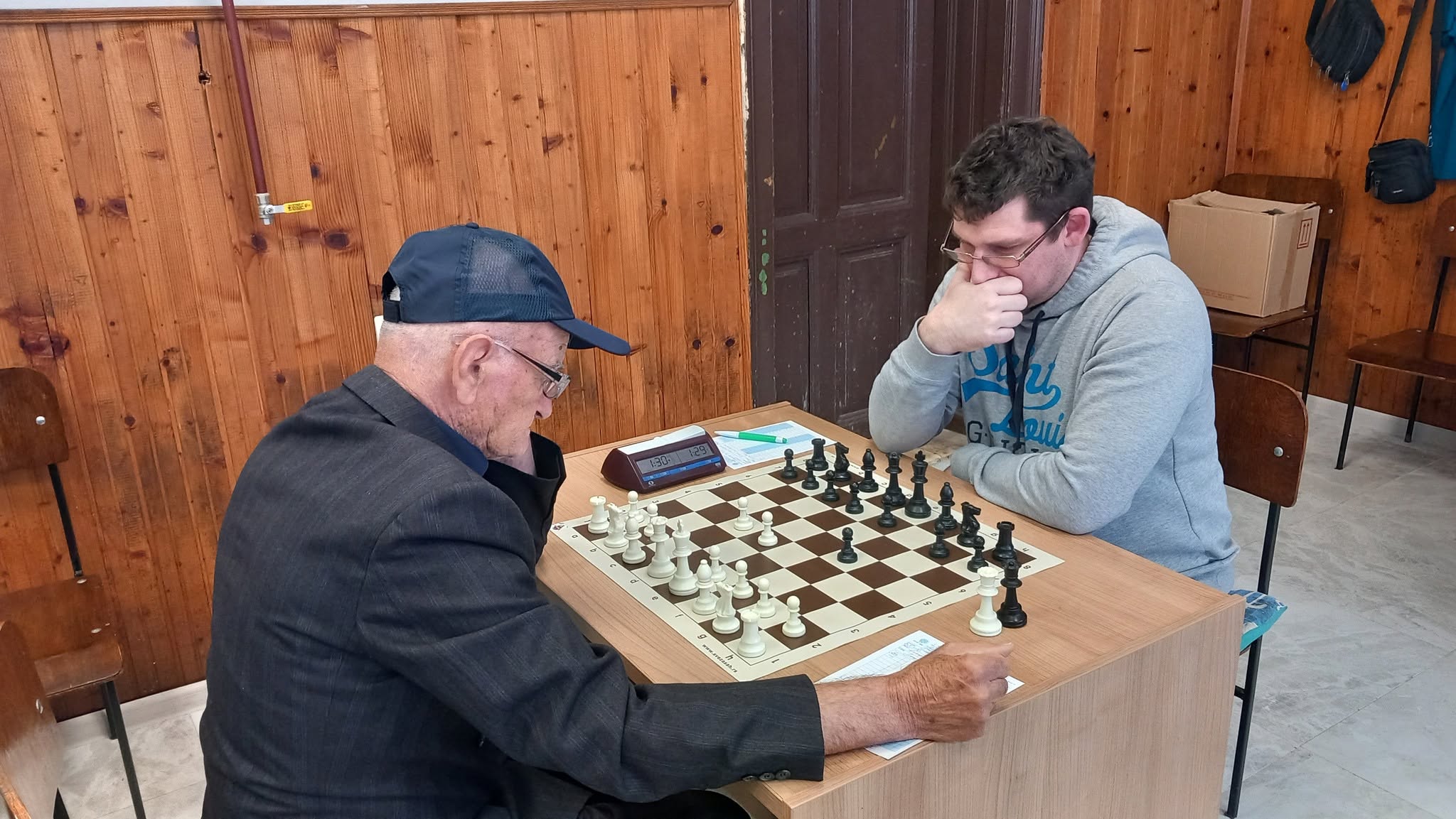 photo of chess players
