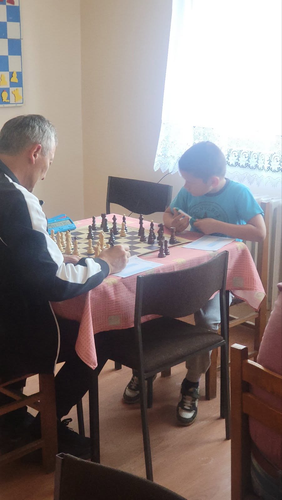 photo of chess players
