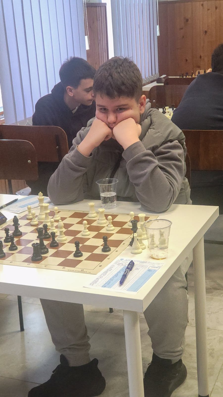 photo of chess players