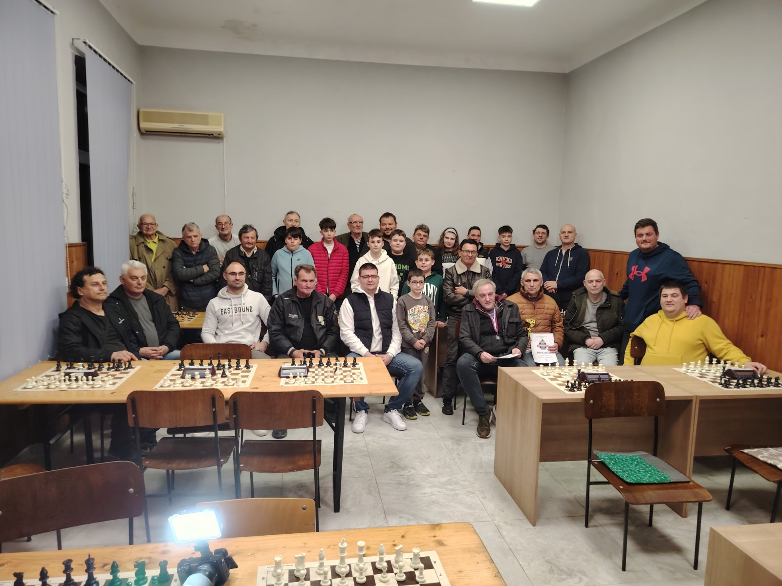 photo of chess players