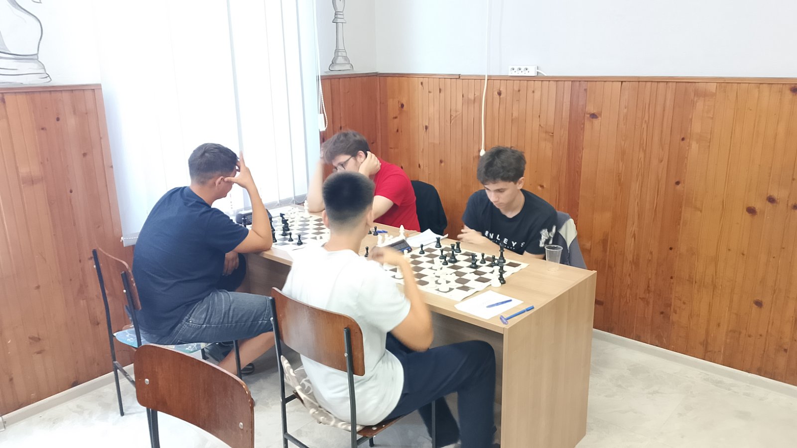 photo of chess players