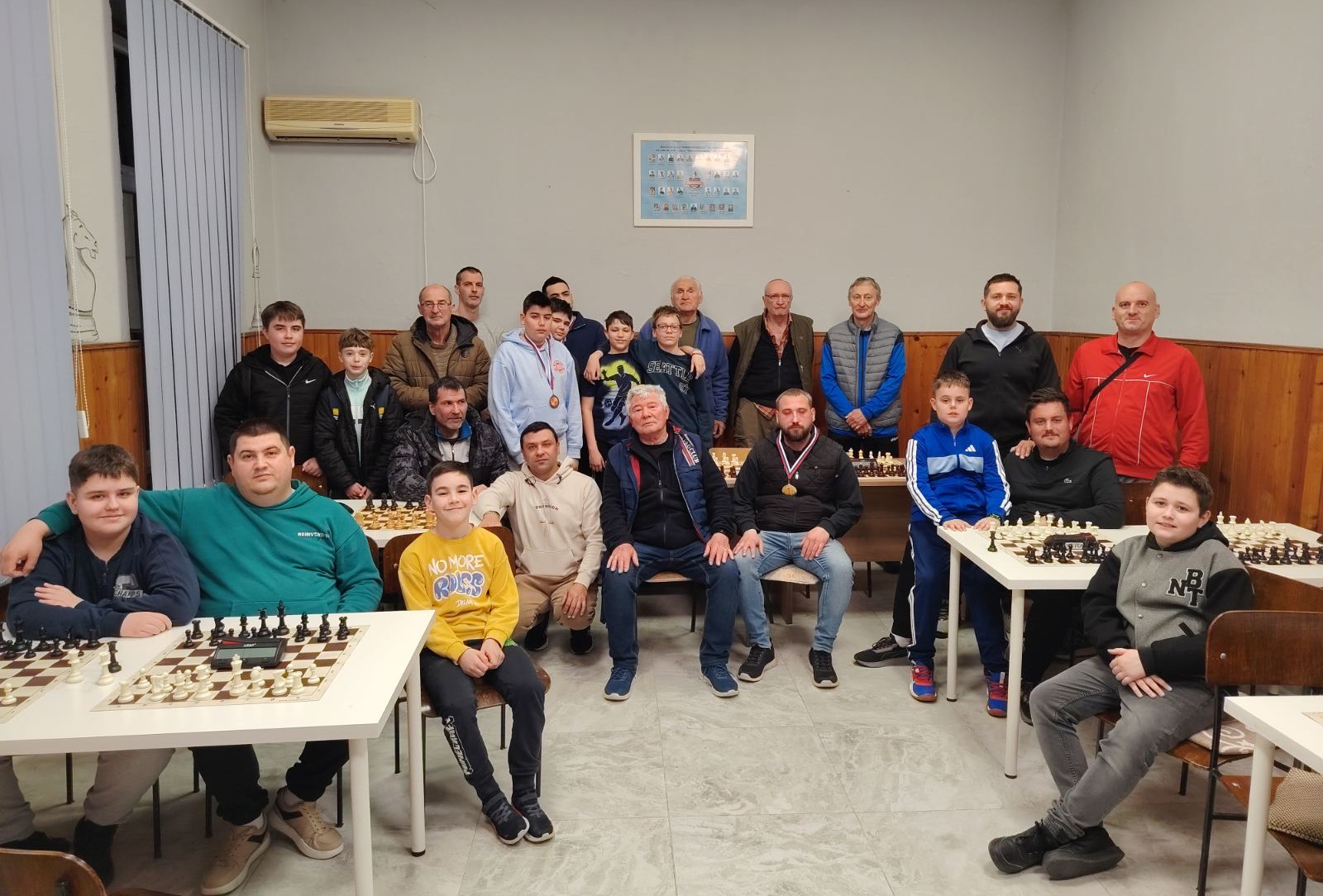 photo of chess players