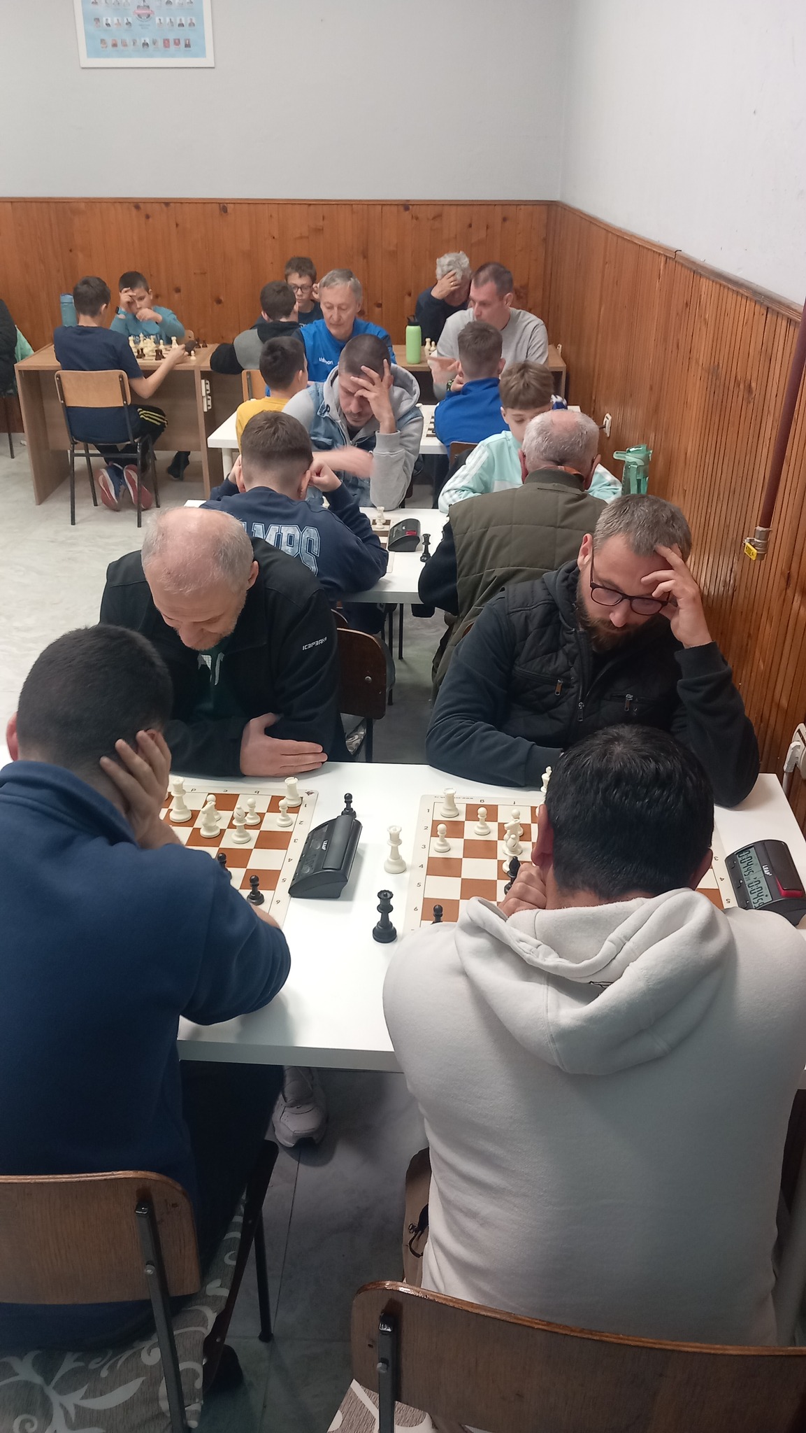 photo of chess players