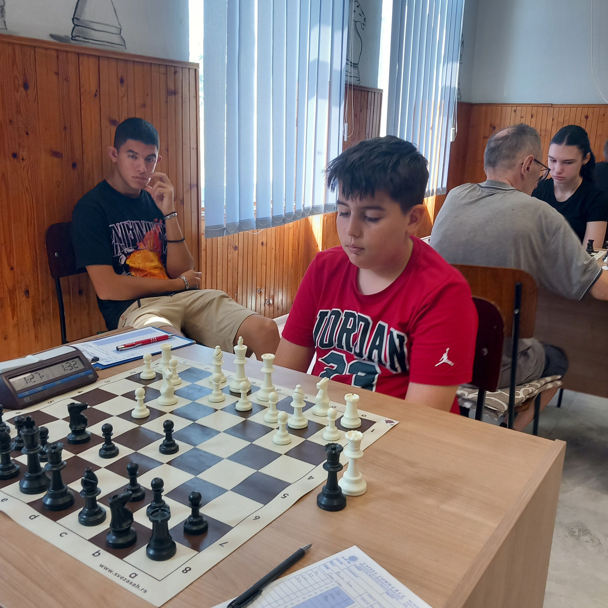 photo of chess players