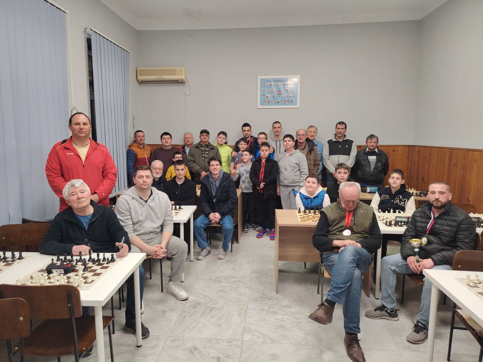 photo of chess players