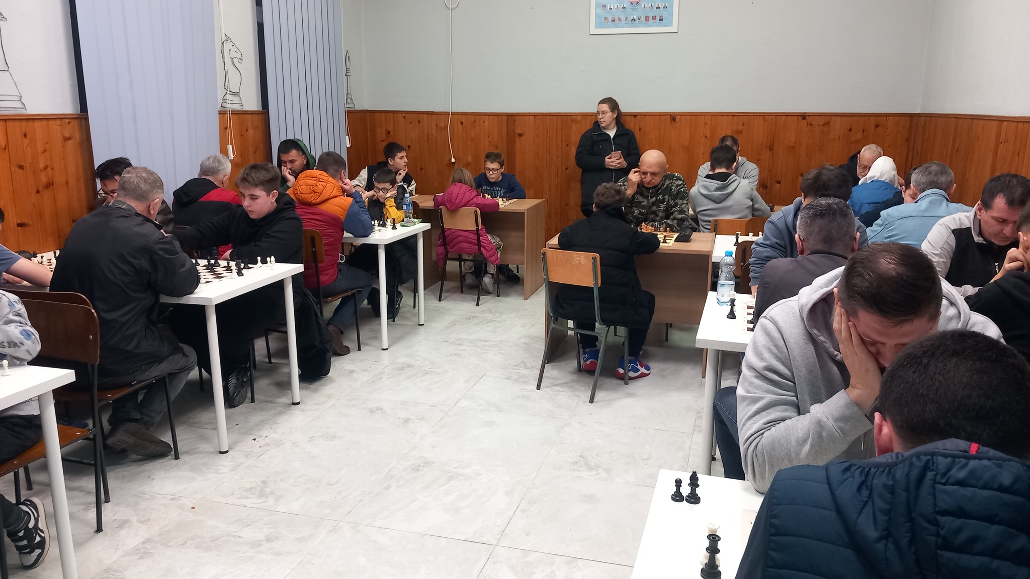 photo of chess players