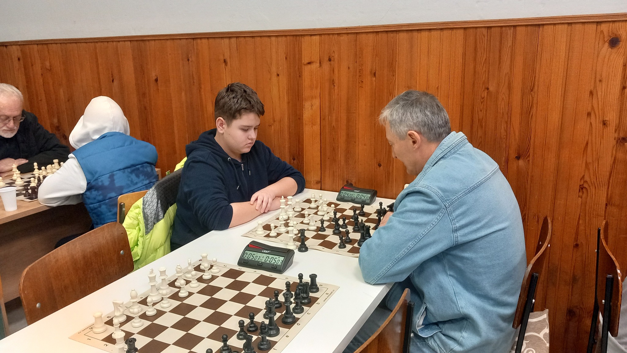 photo of chess players