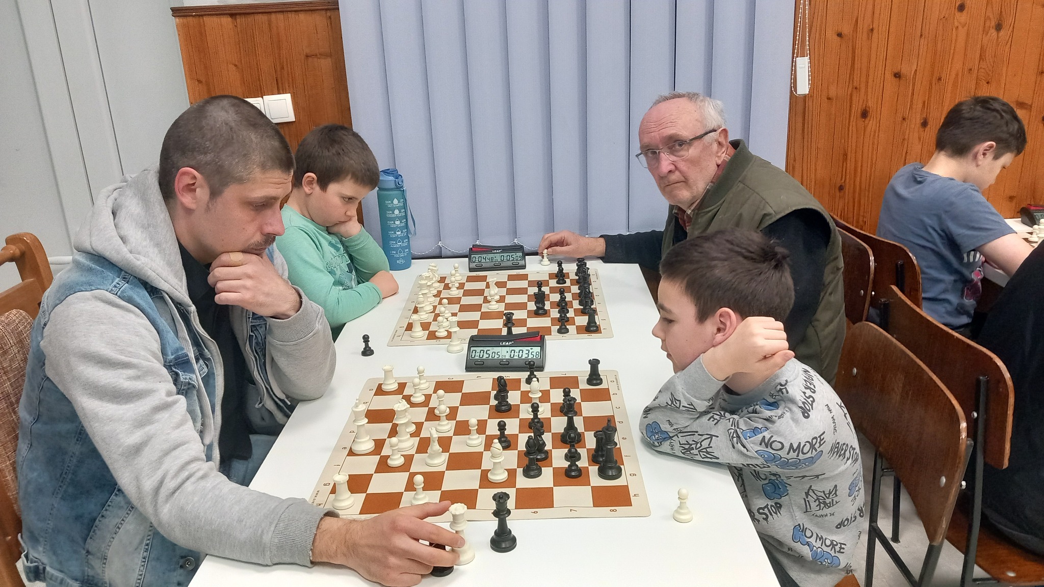 photo of chess players