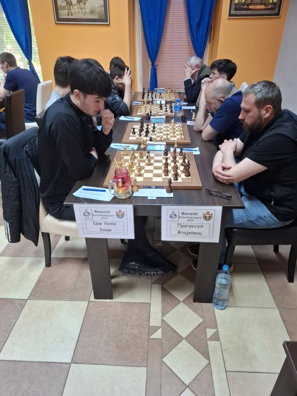 photo of chess players