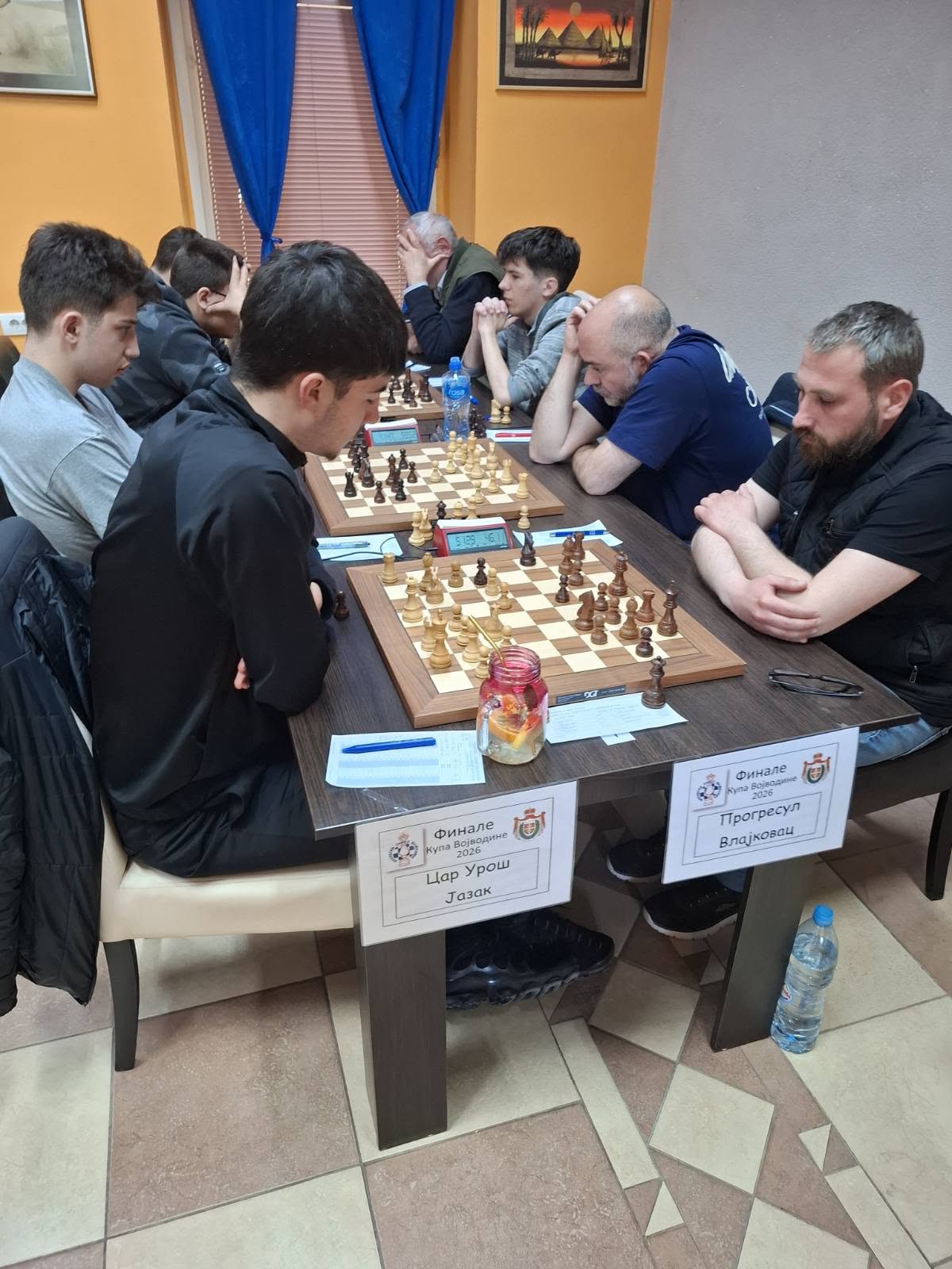 photo of chess players