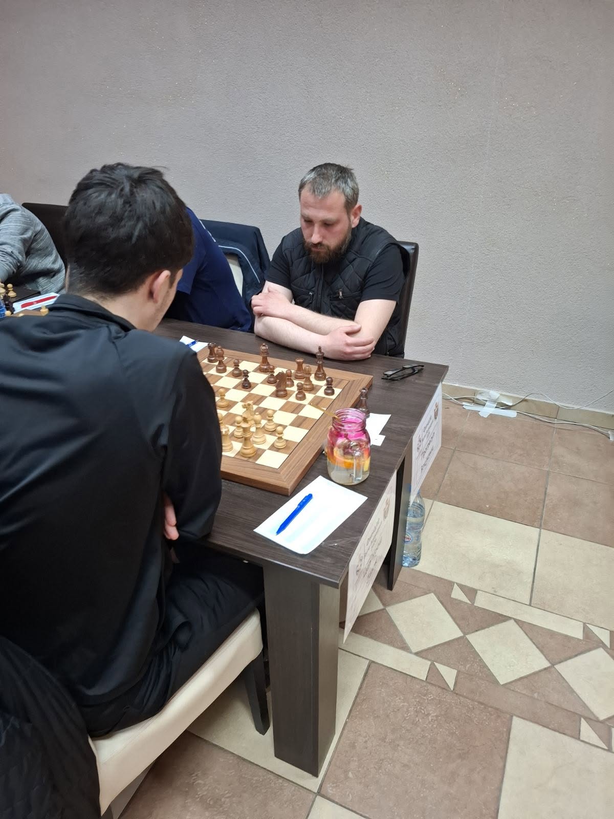 photo of chess players