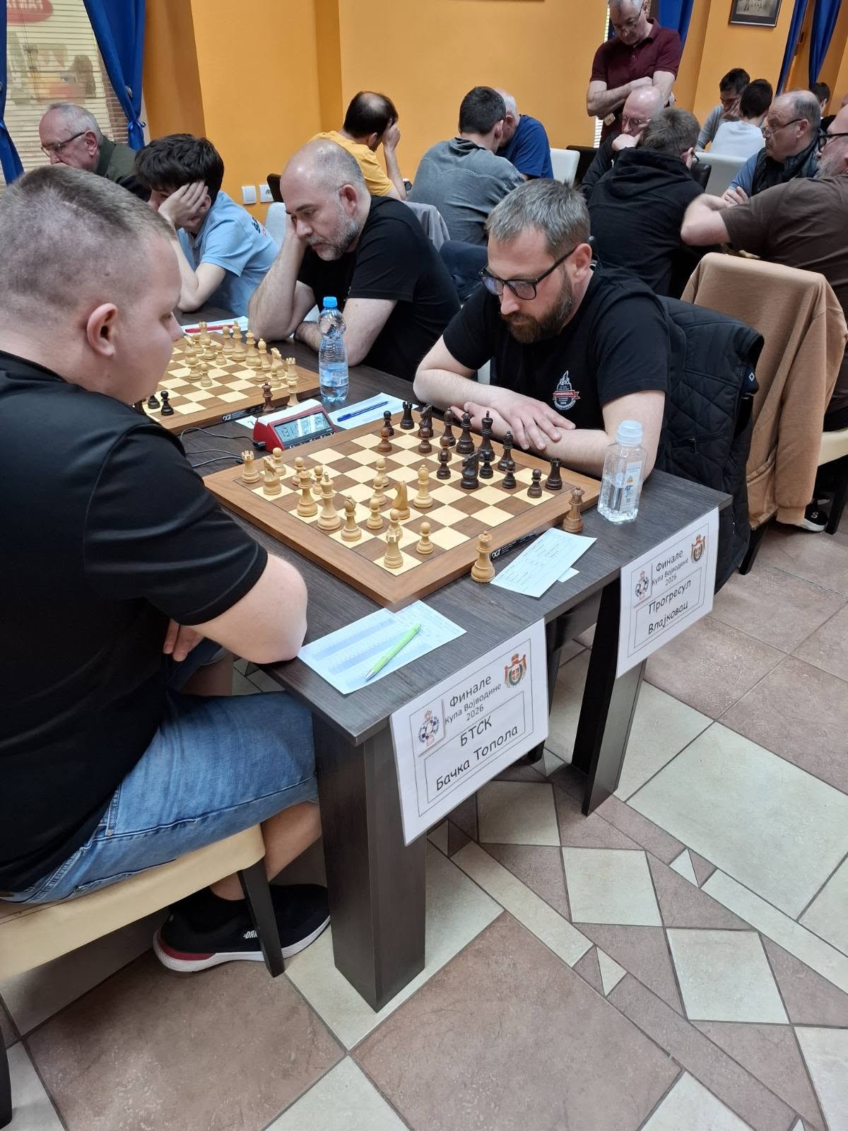 photo of chess players