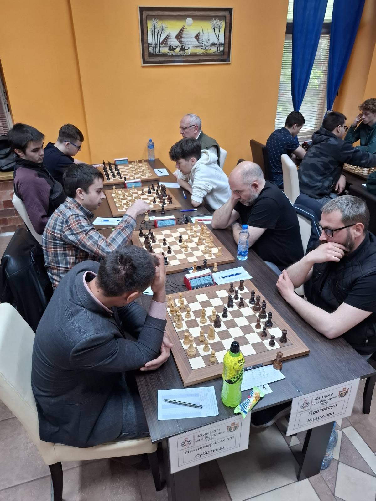 photo of chess players