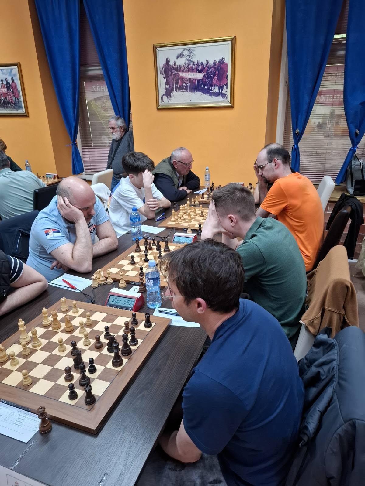 photo of chess players