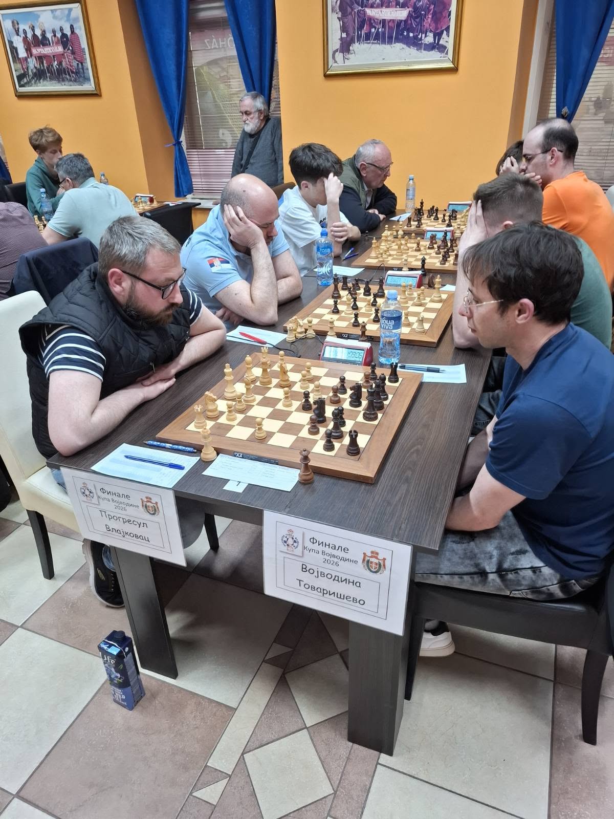 photo of chess players