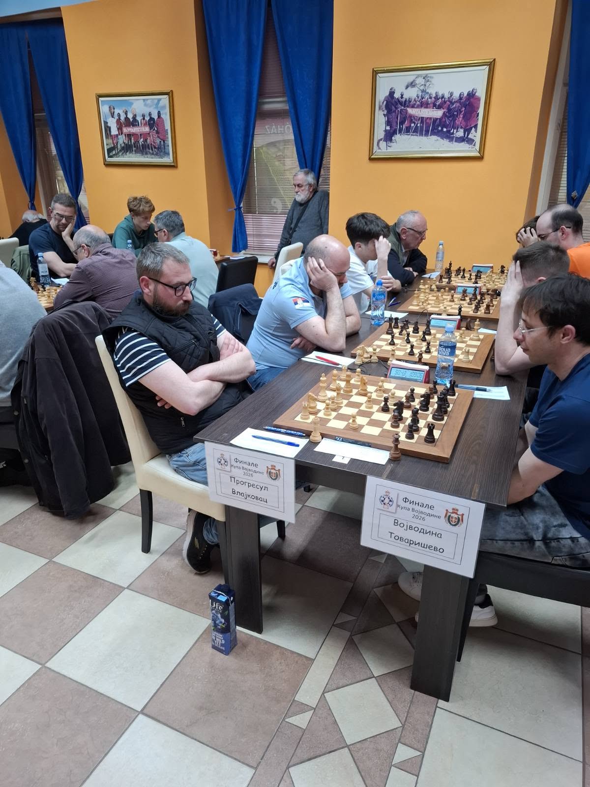 photo of chess players