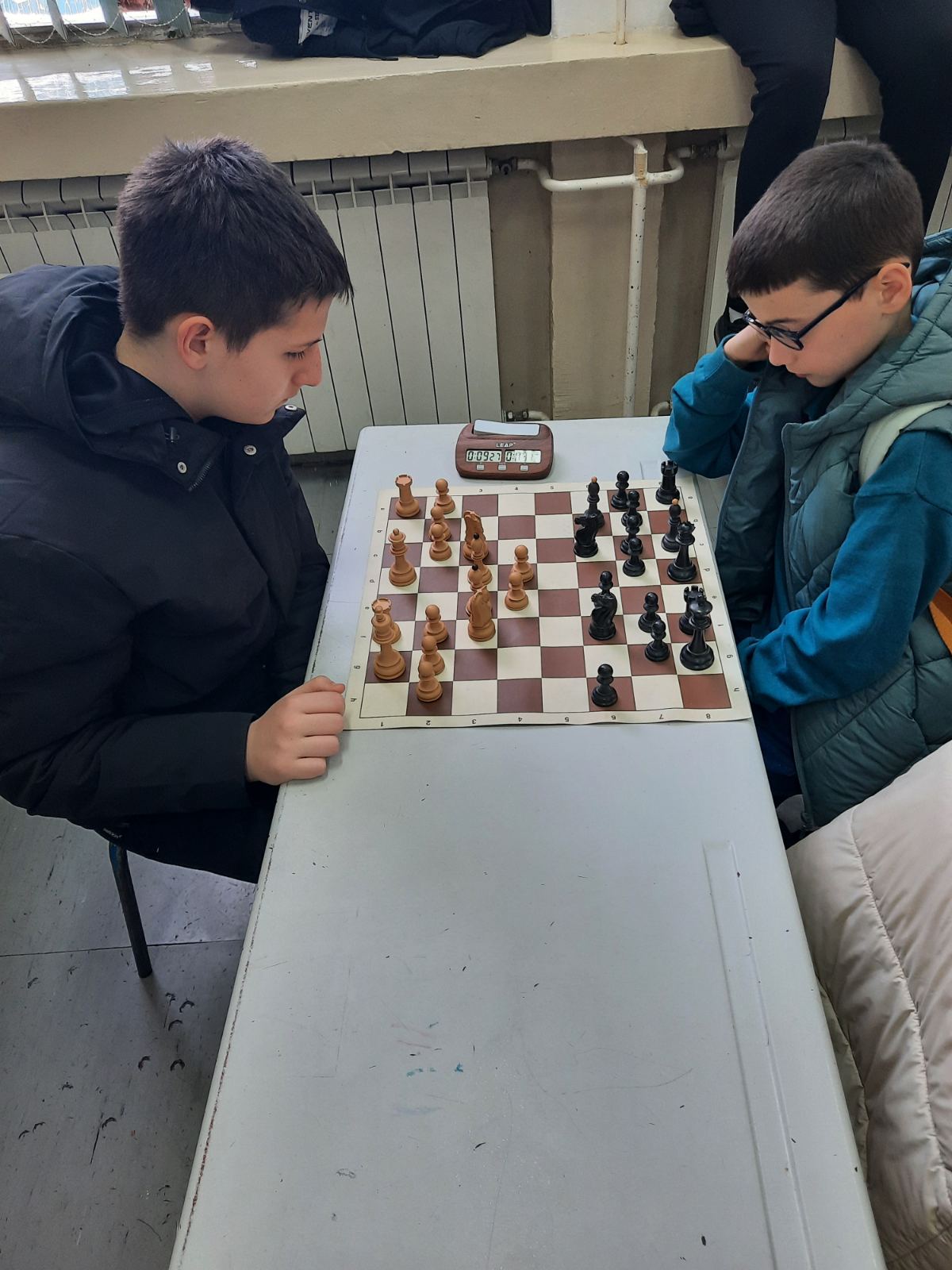photo of chess players