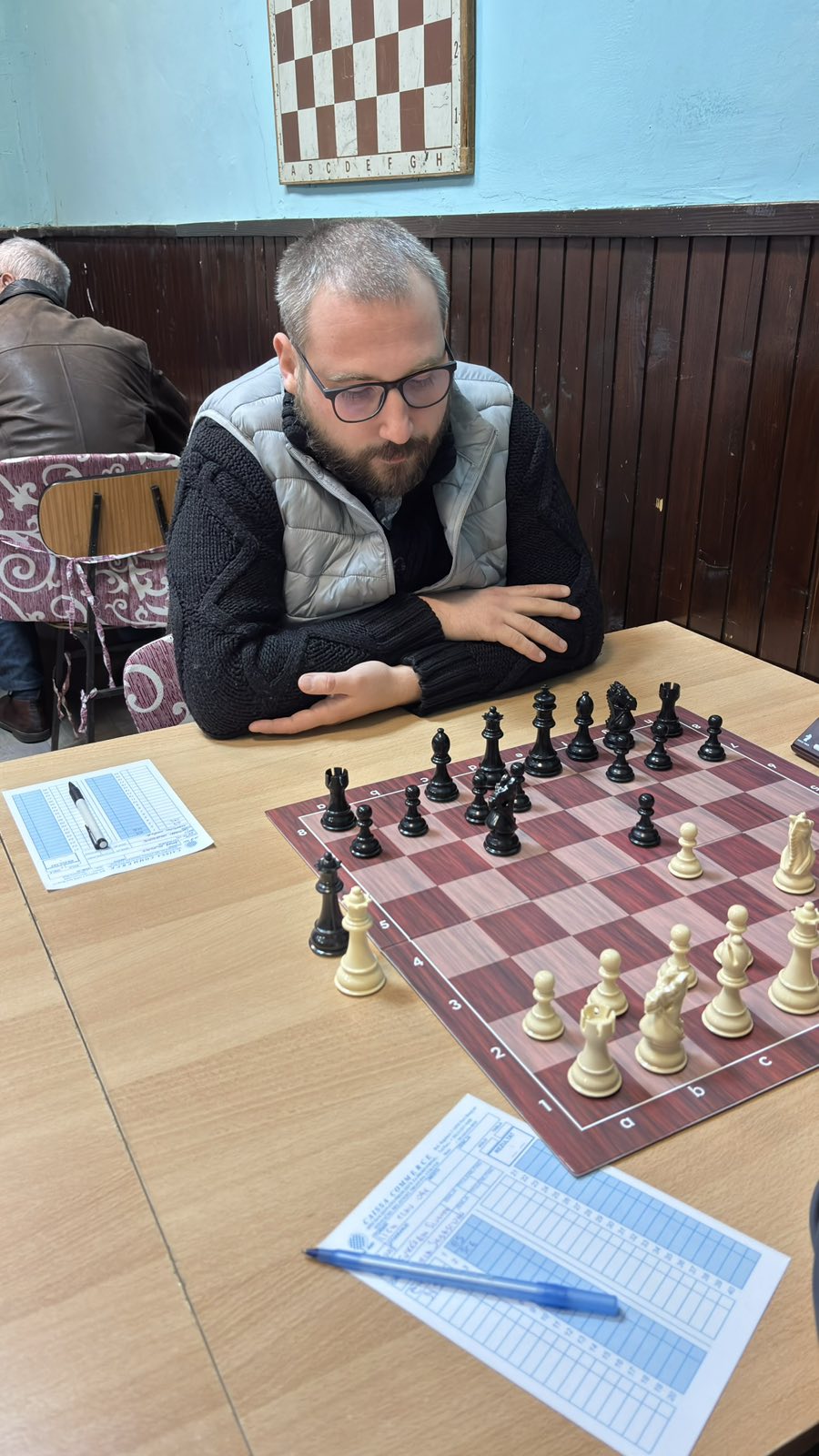 photo of chess players