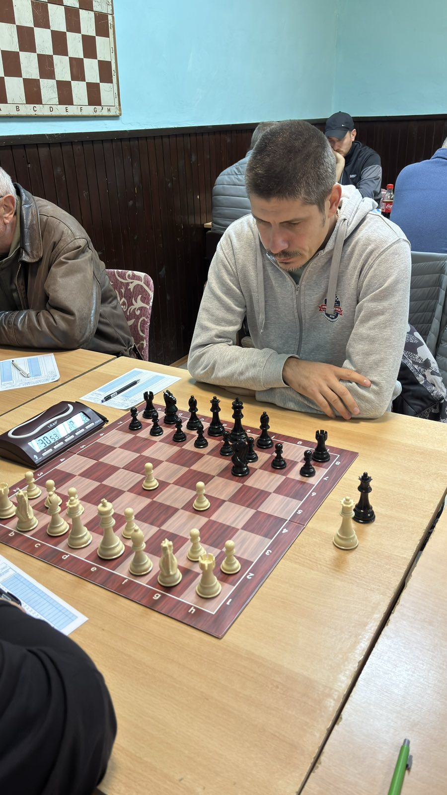 photo of chess players