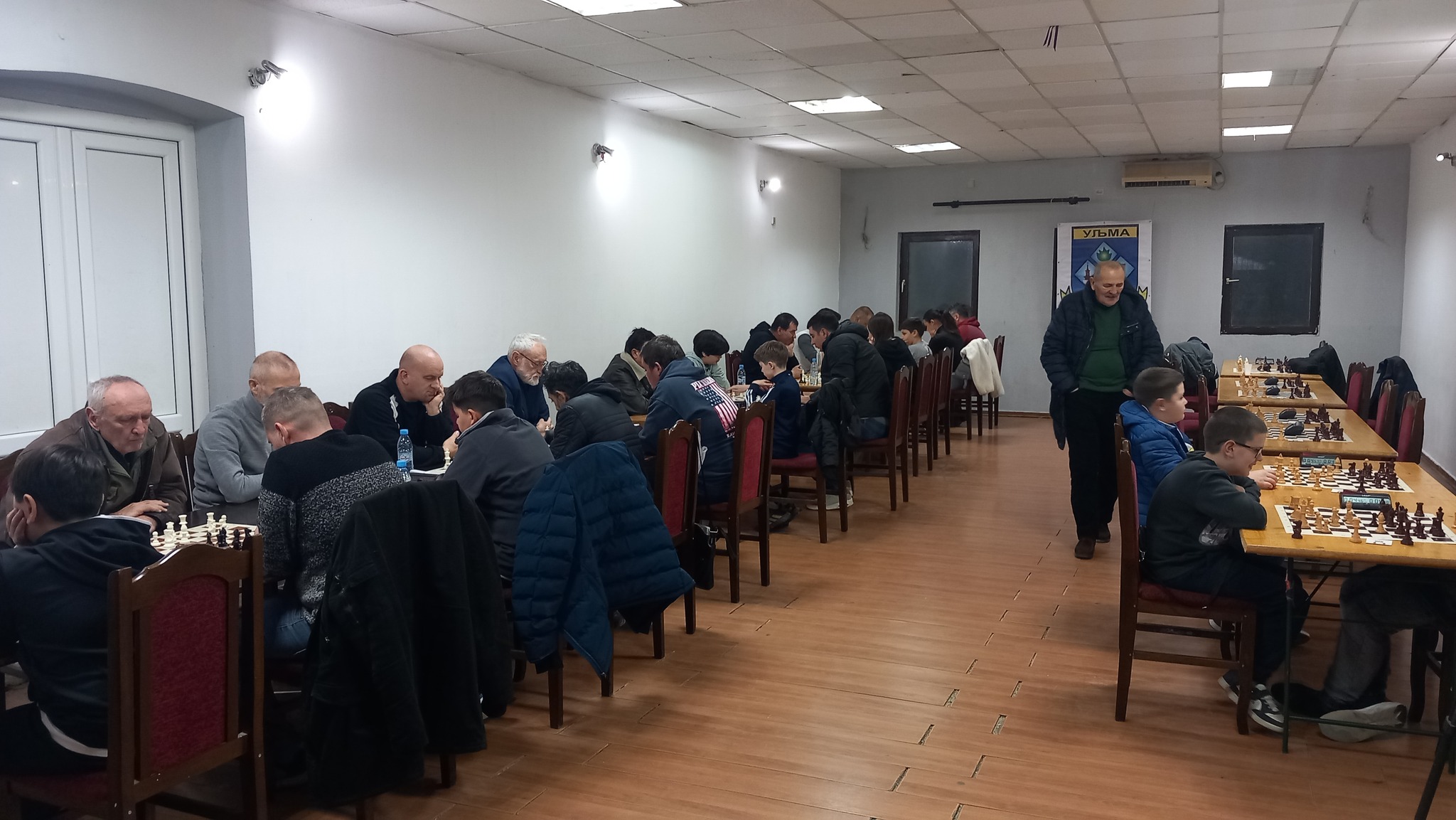 photo of chess players