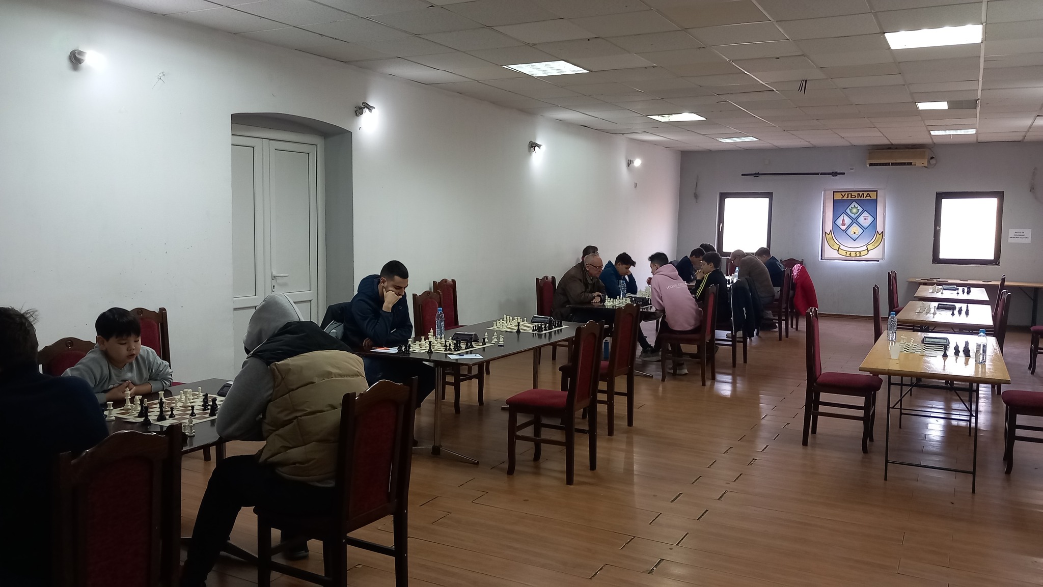 photo of chess players
