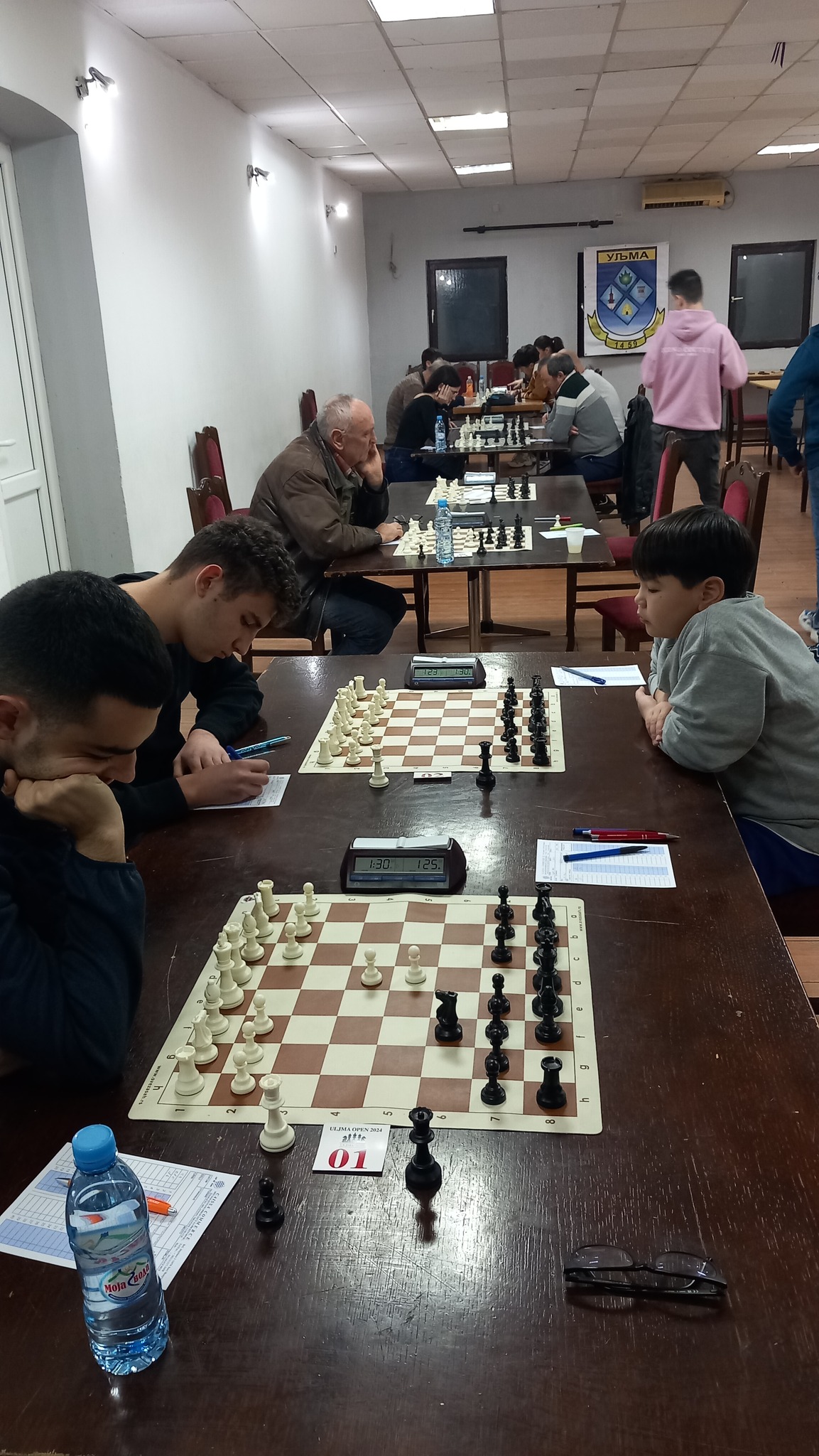 photo of chess players