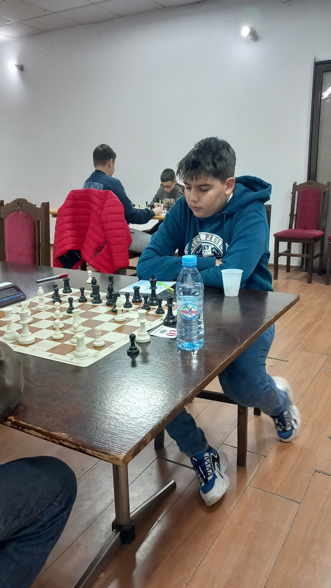 photo of chess players