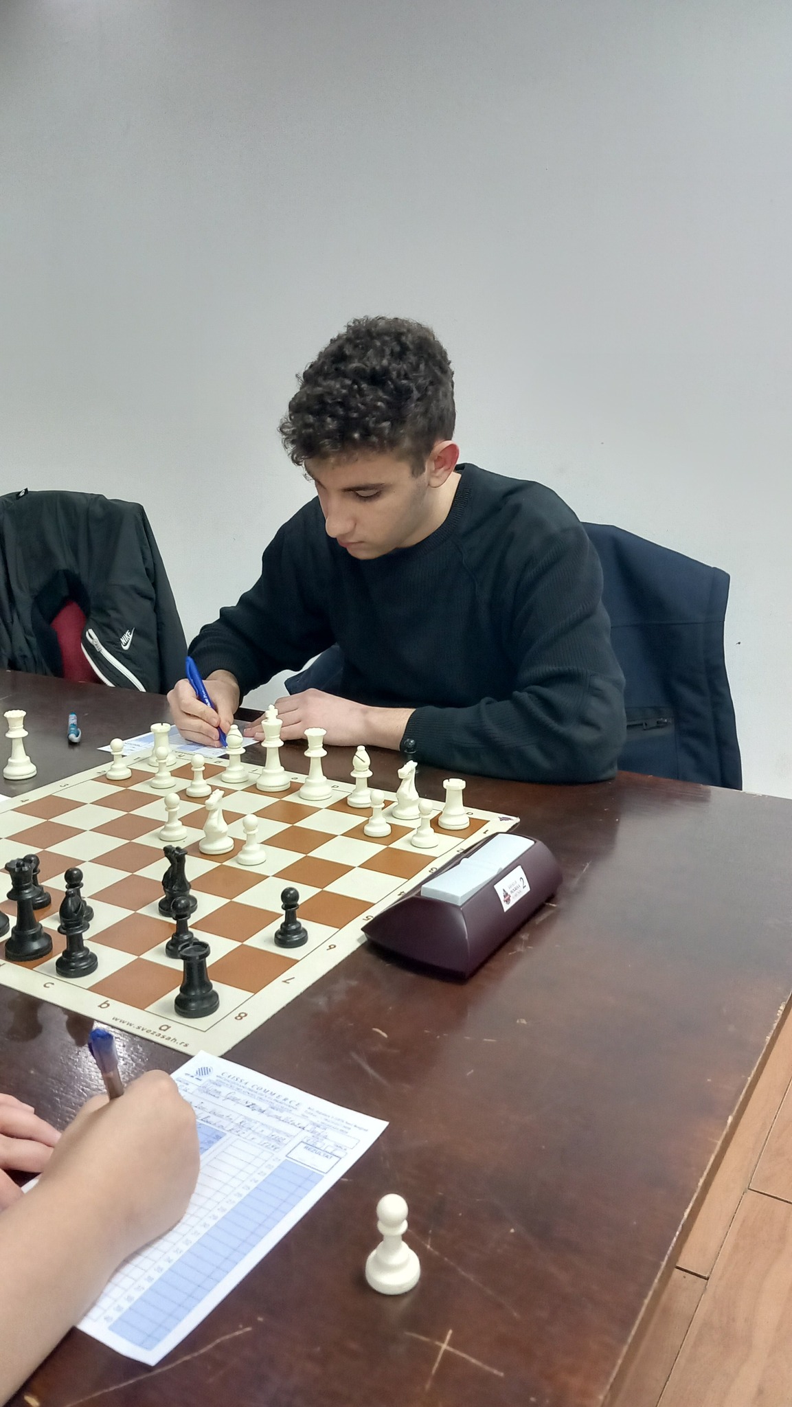 photo of chess players
