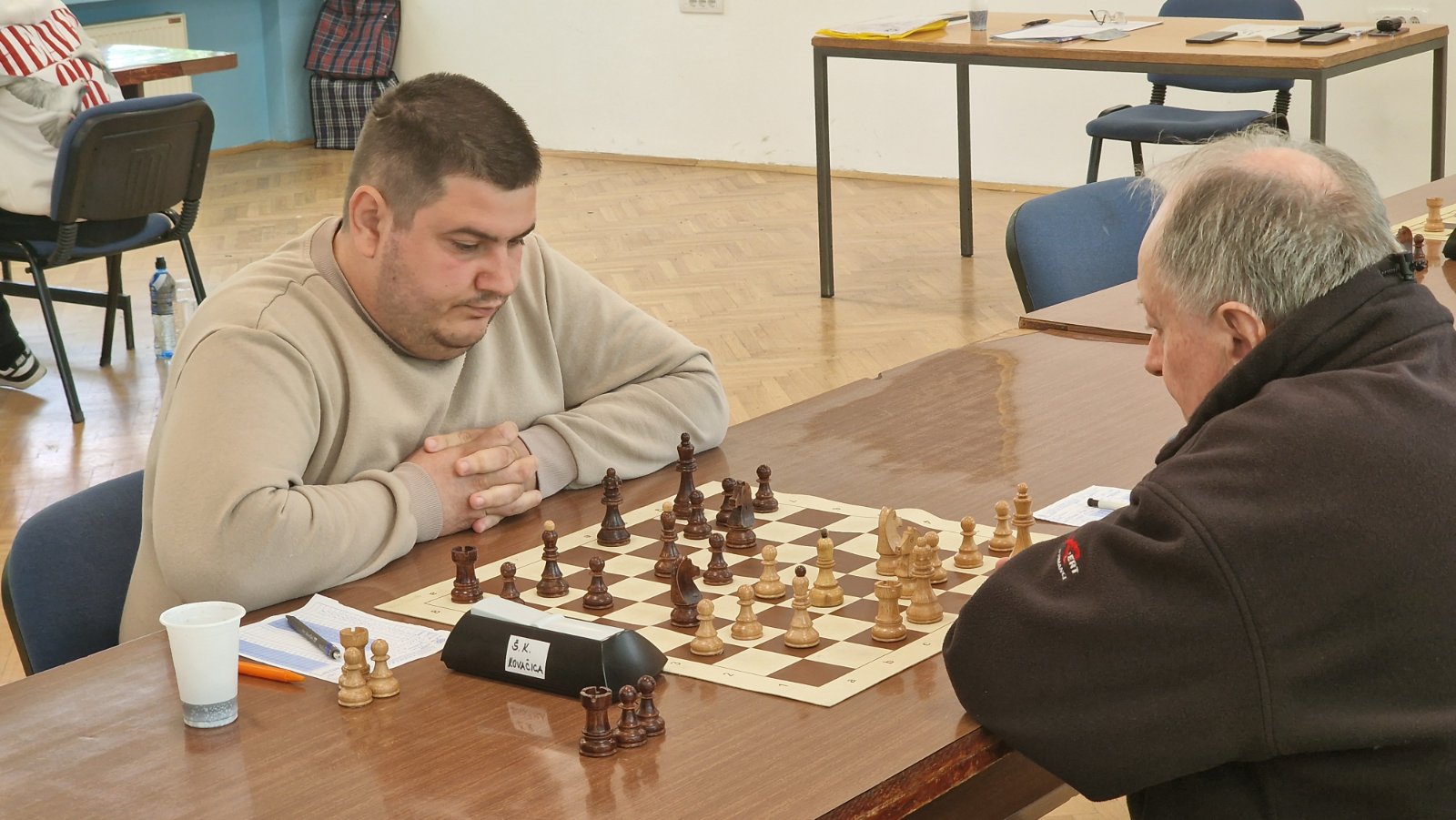 photo of chess players