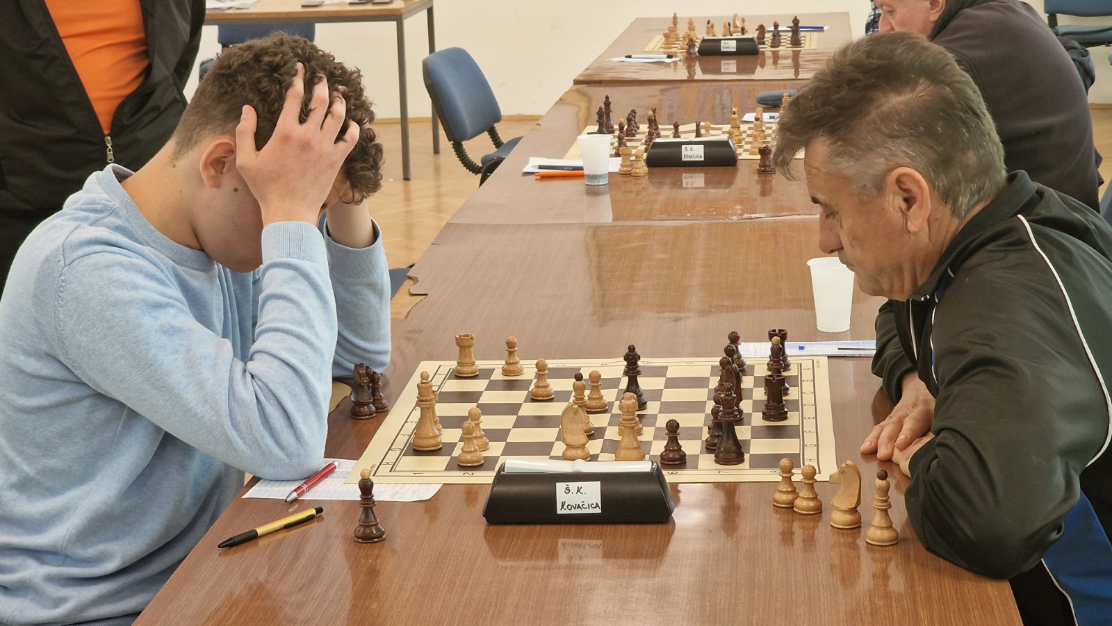 photo of chess players