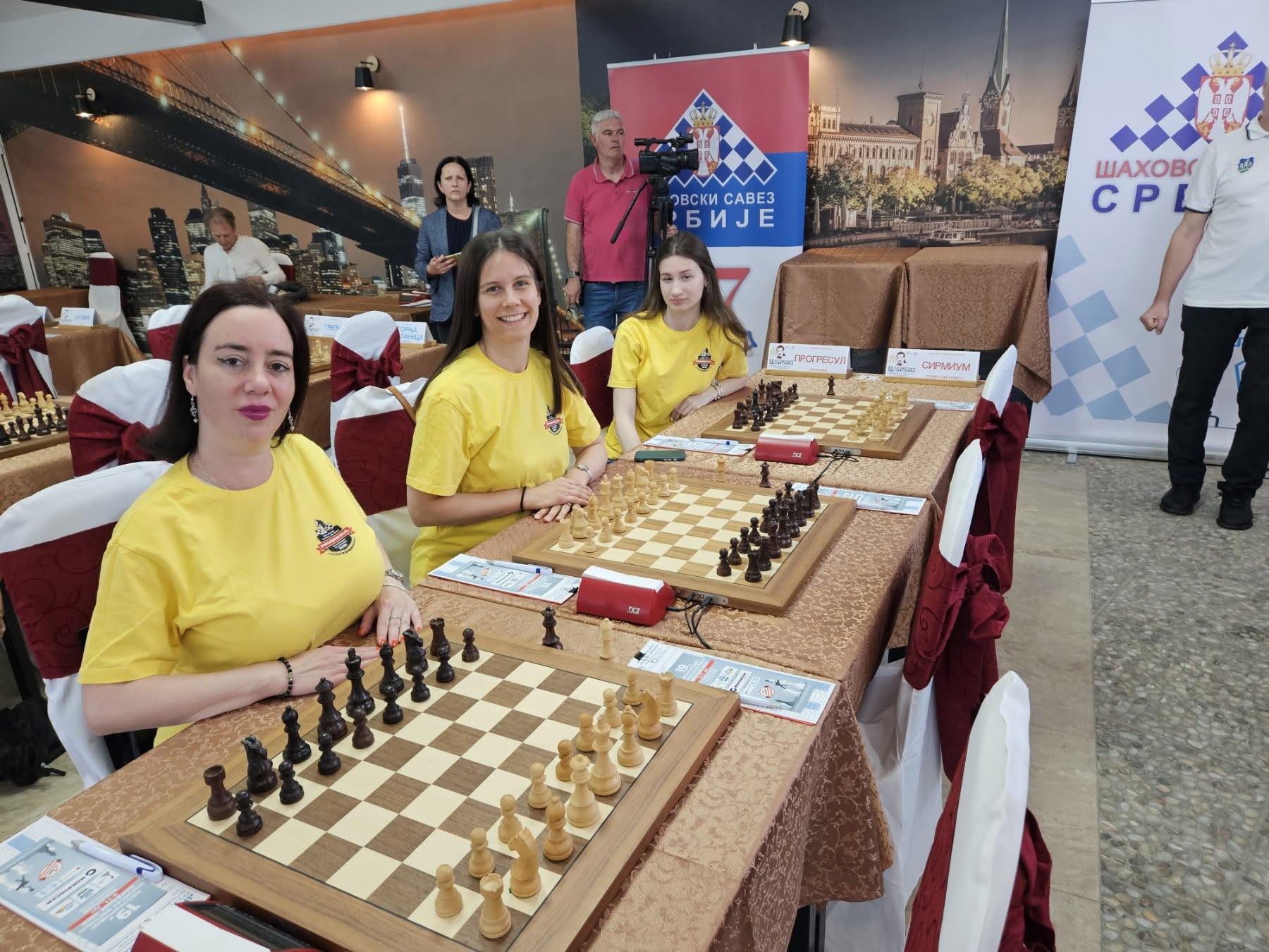 photo of chess players