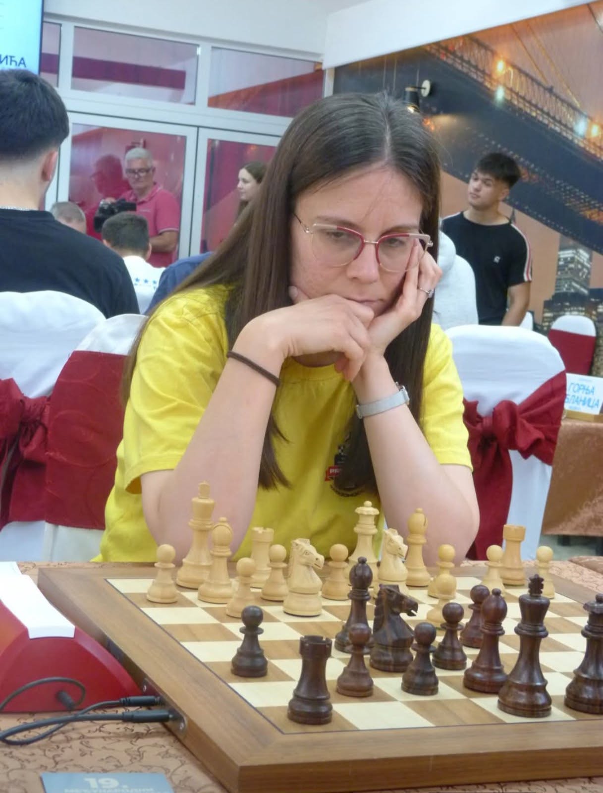 photo of chess players