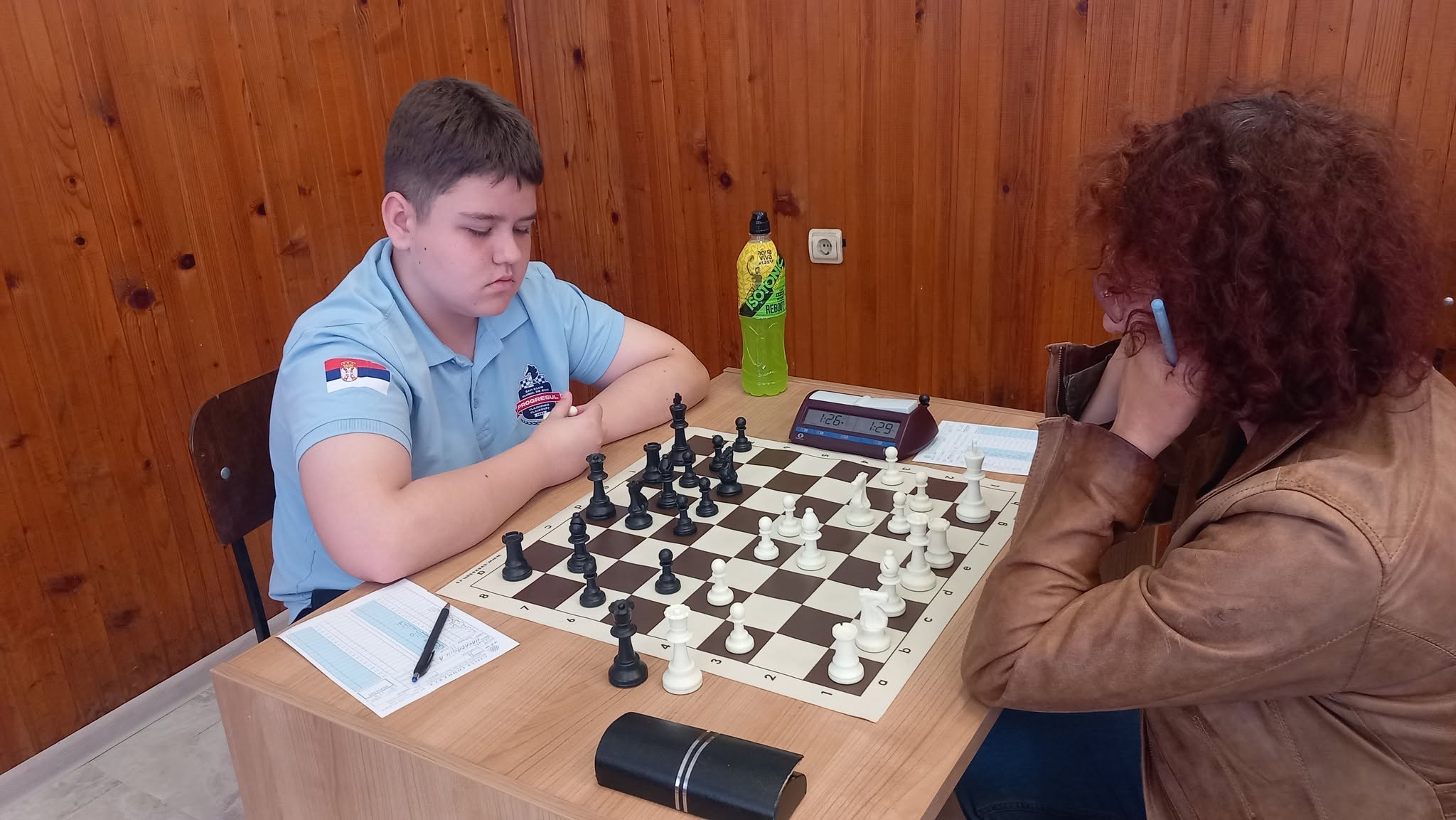 photo of chess players