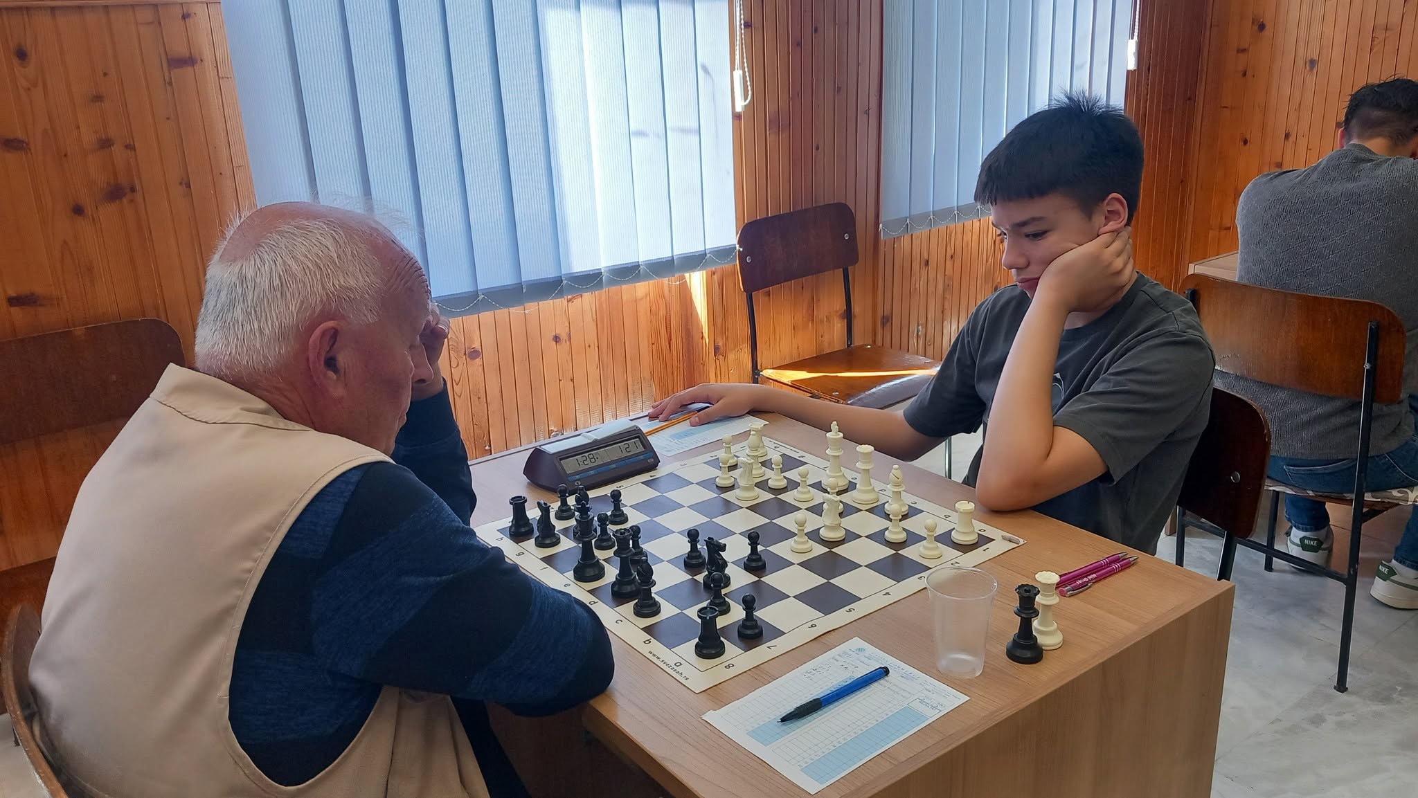 photo of chess players